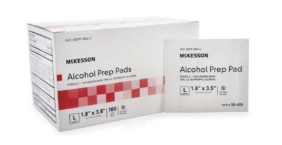 Large Alcohol Prep Pads